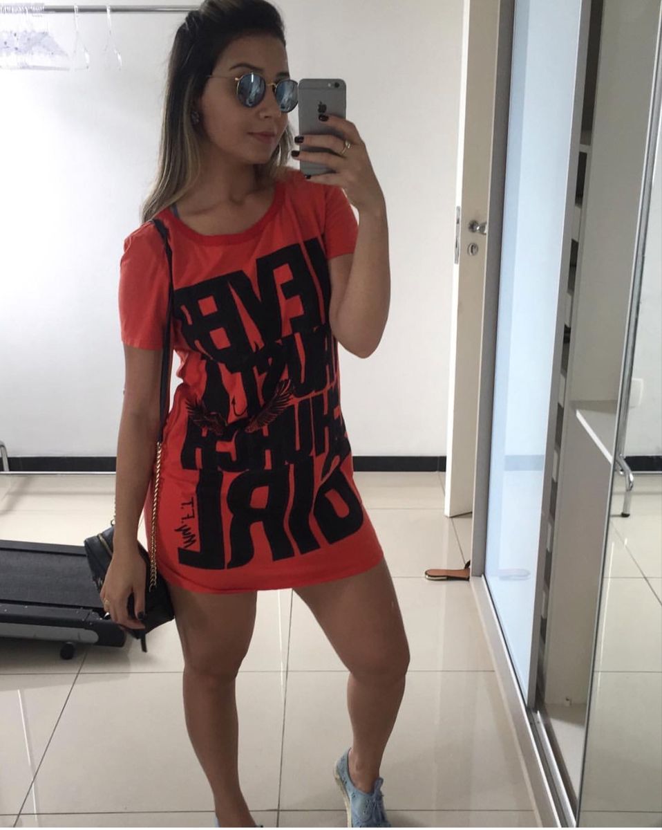 vestido estilo blusão
