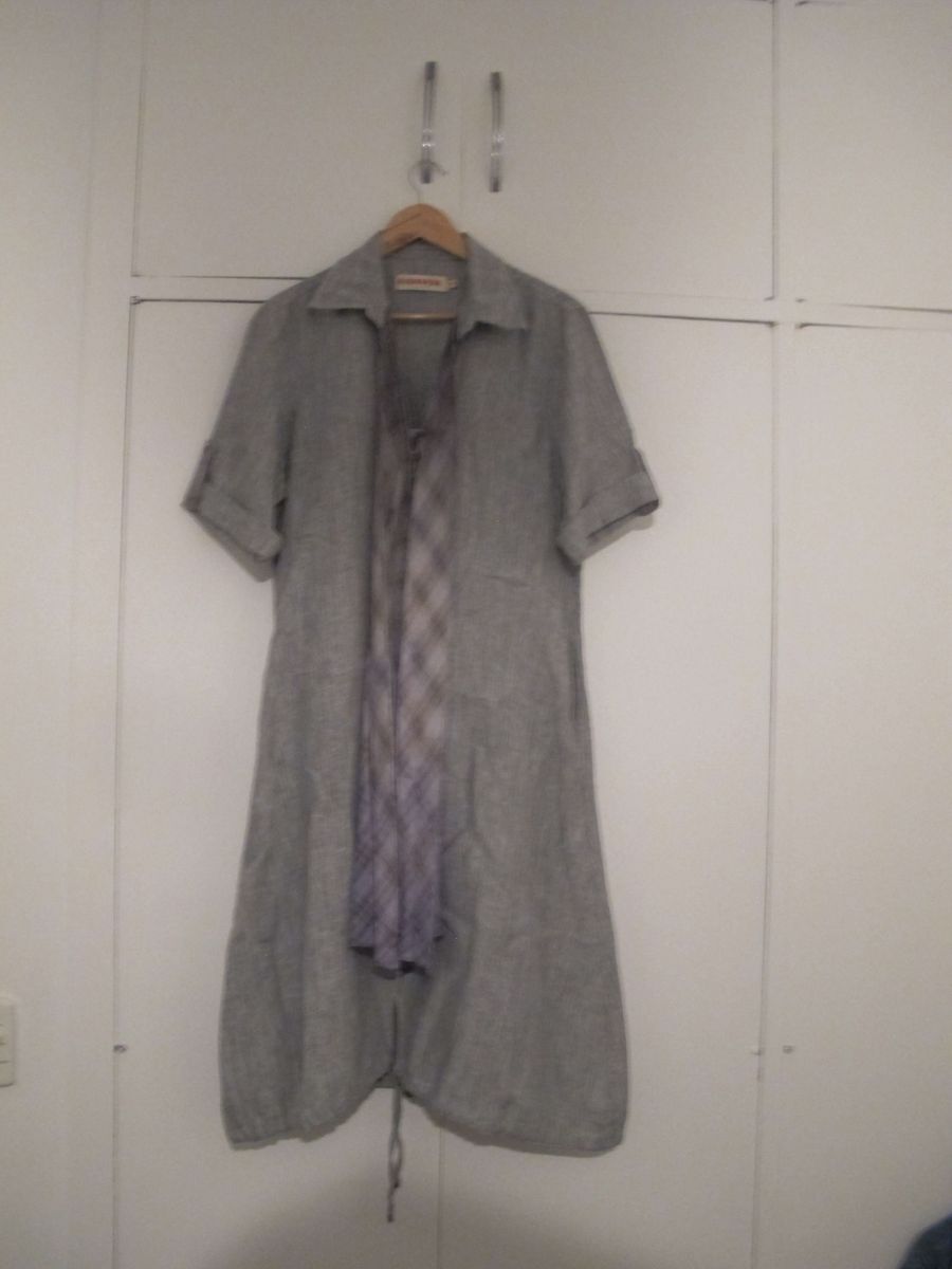 vestido estilo camisa