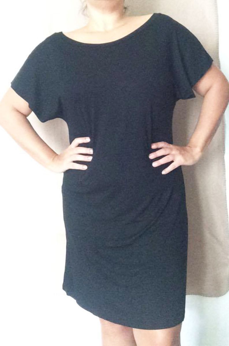 vestido estilo camiseta