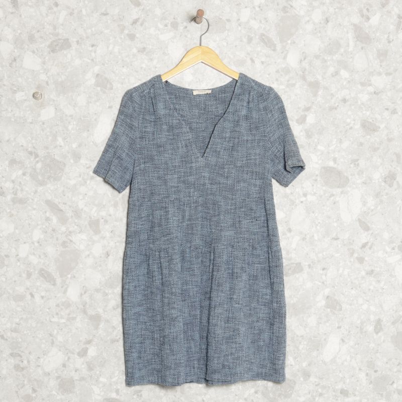 princess polly baby blue dress Long-Sleeved Dress Lia Azul // ba&sh PT main image 0
