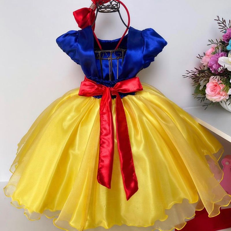 Vestido branca de neve sales com capa