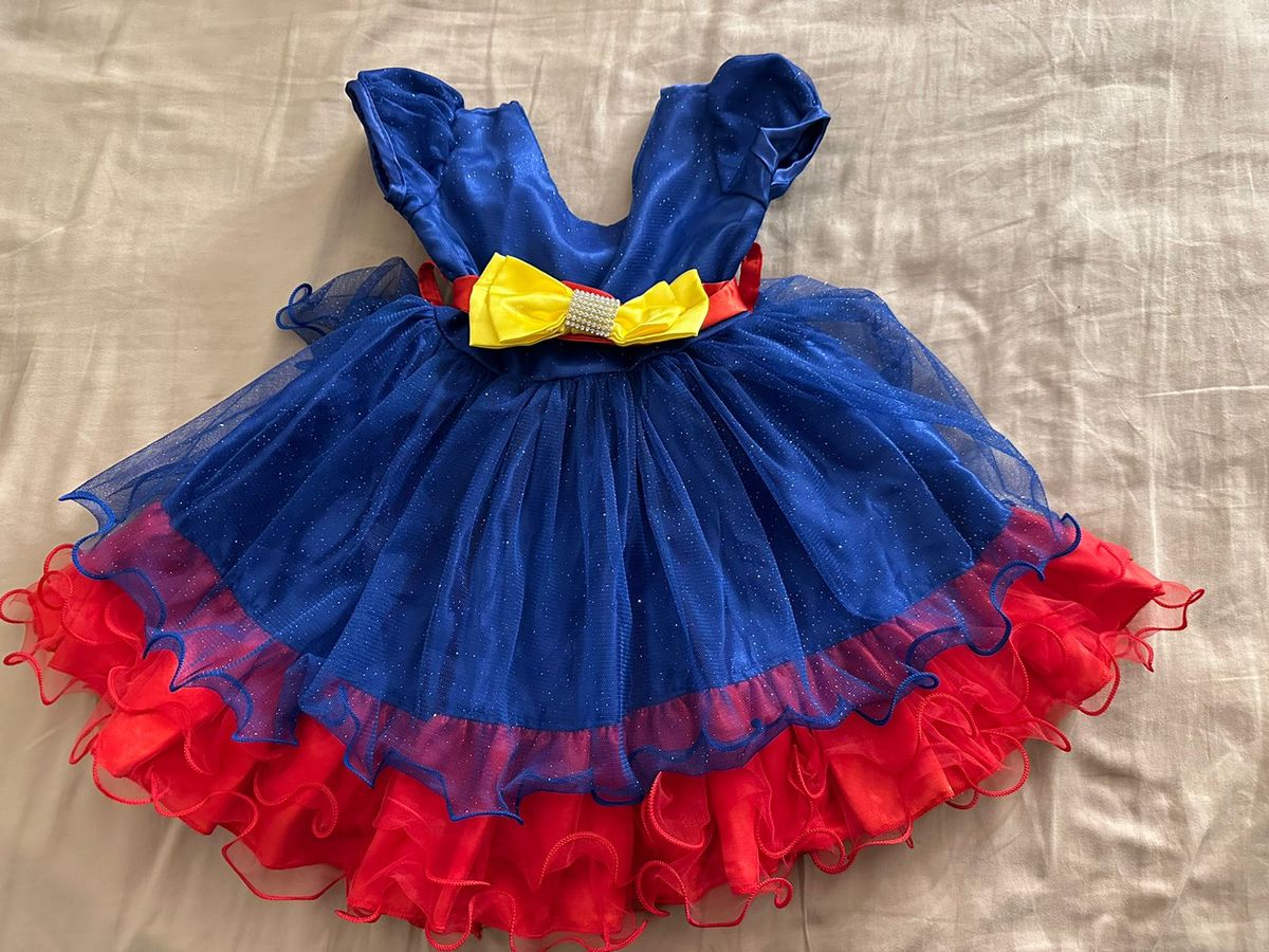 Roupa de branca de neve hot sale 1 ano