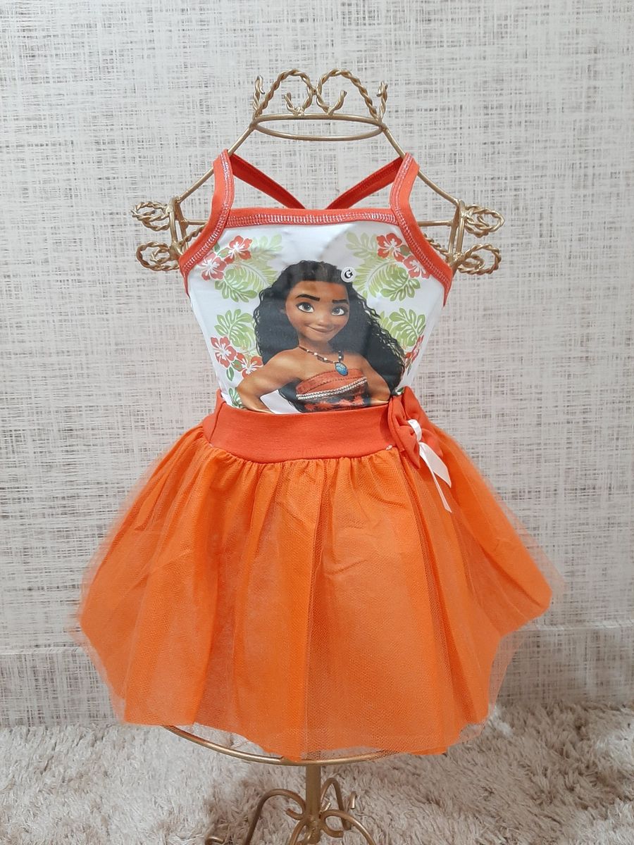 Fantasia Moana Baby | Roupa Infantil para Menina Usado 74330357 | enjoei