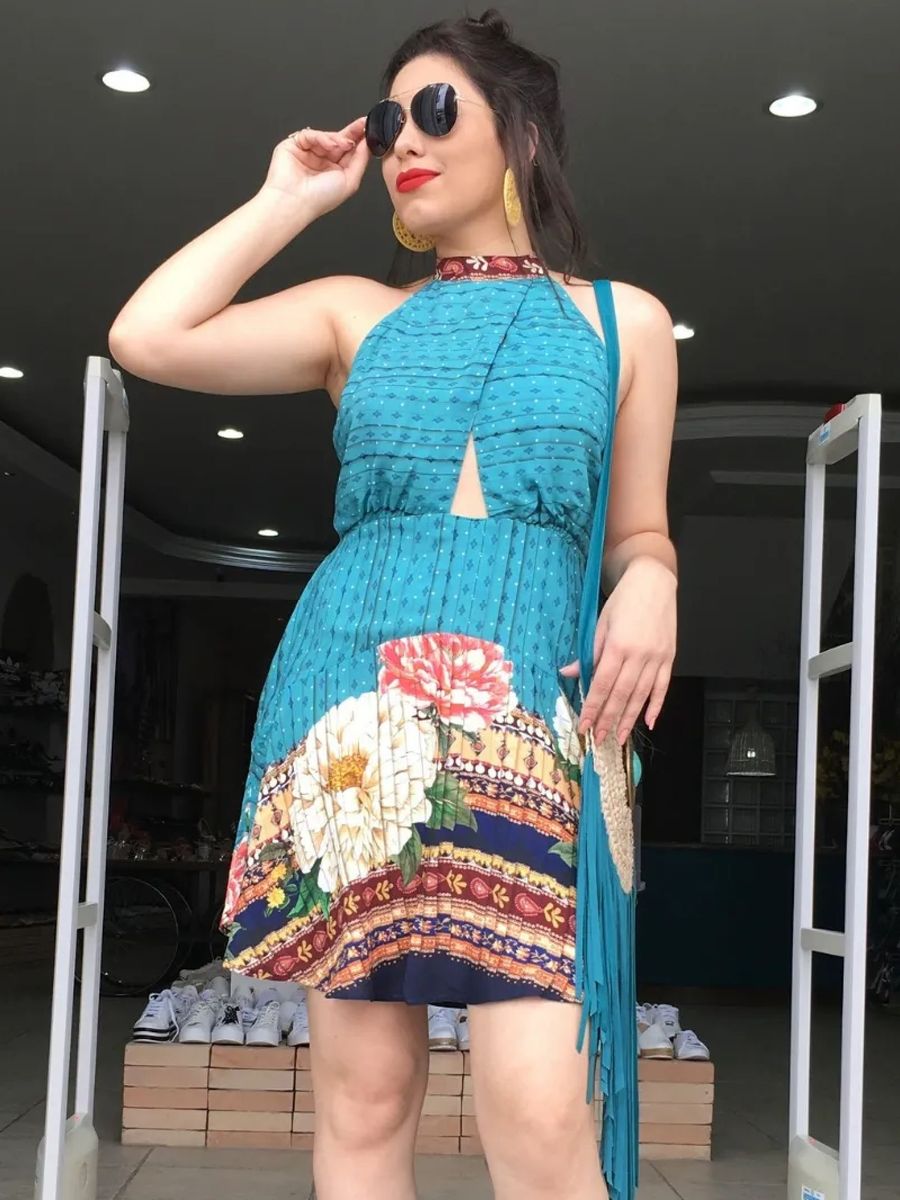 vestido farm flor do cerrado - vestidos farm