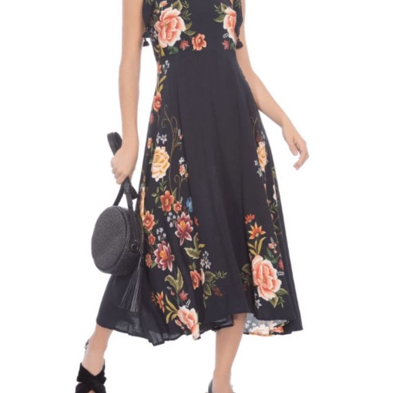 Vestido Farm Floral Sarah Farm Farm Nunca Usado 41015771 enjoei