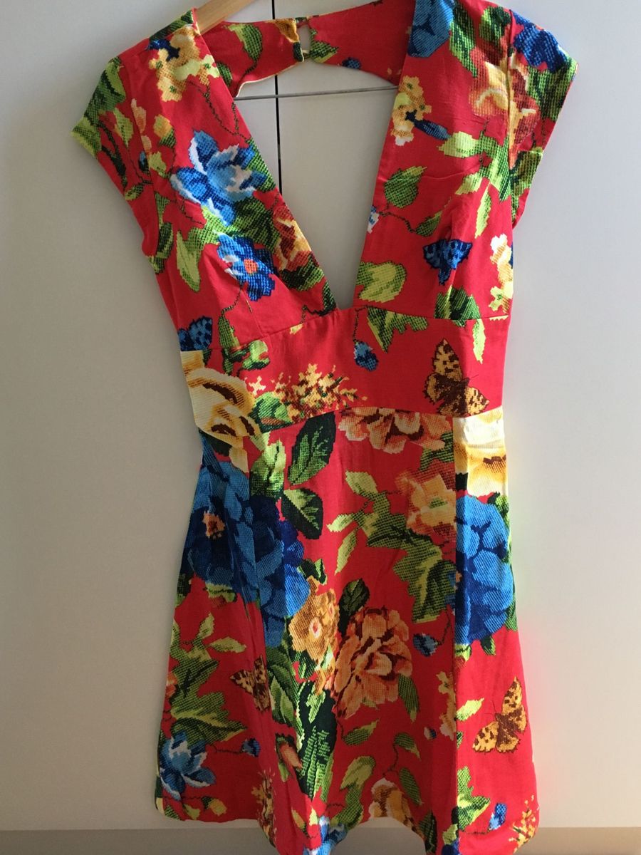 vestido farm francisca