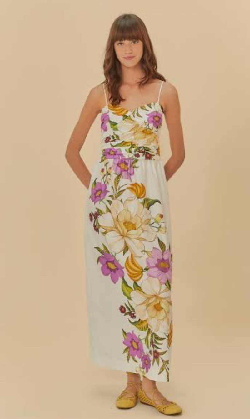 vestido farm novo - festa e formatura farm