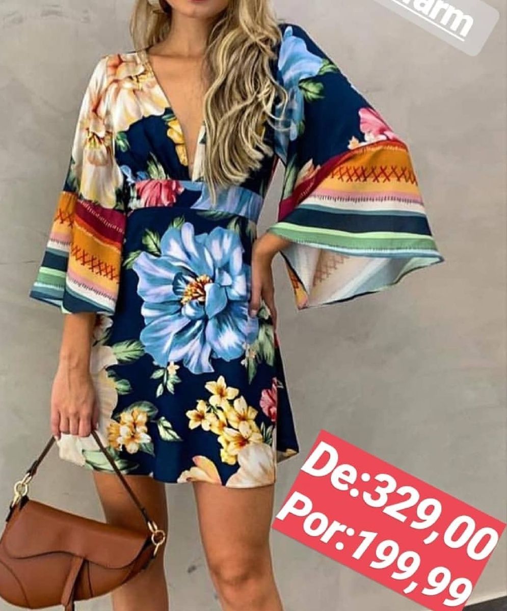 Vestido farm sale promoção