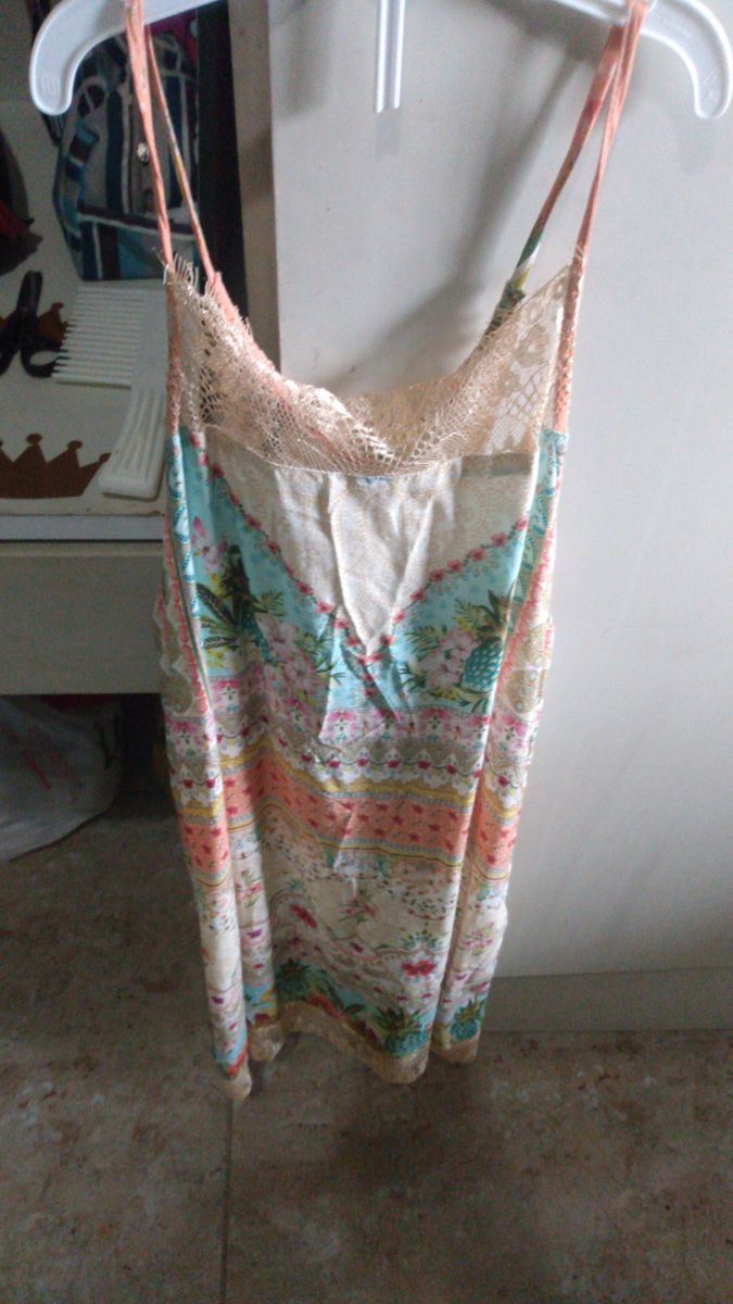 vestido farm tranquilidade