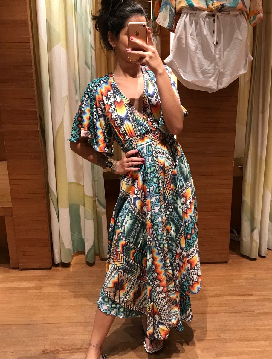 enjoei vestido farm