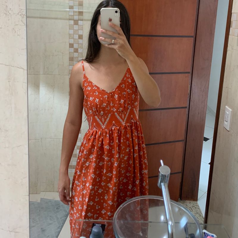 Vestido Feminino Shein Estampado Verão