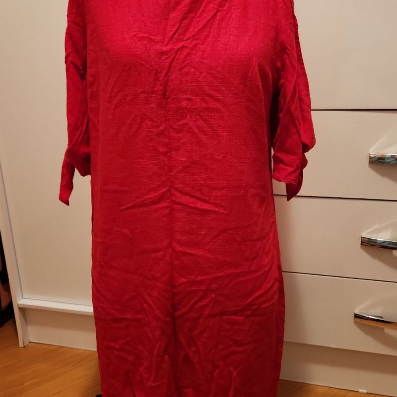 Vestido sales hering vermelho