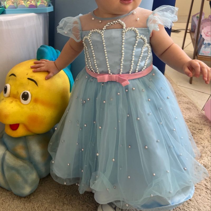 Vestido Para Festa De Ano Fundo Do Mar Vestido Festa Ano Fundo Do