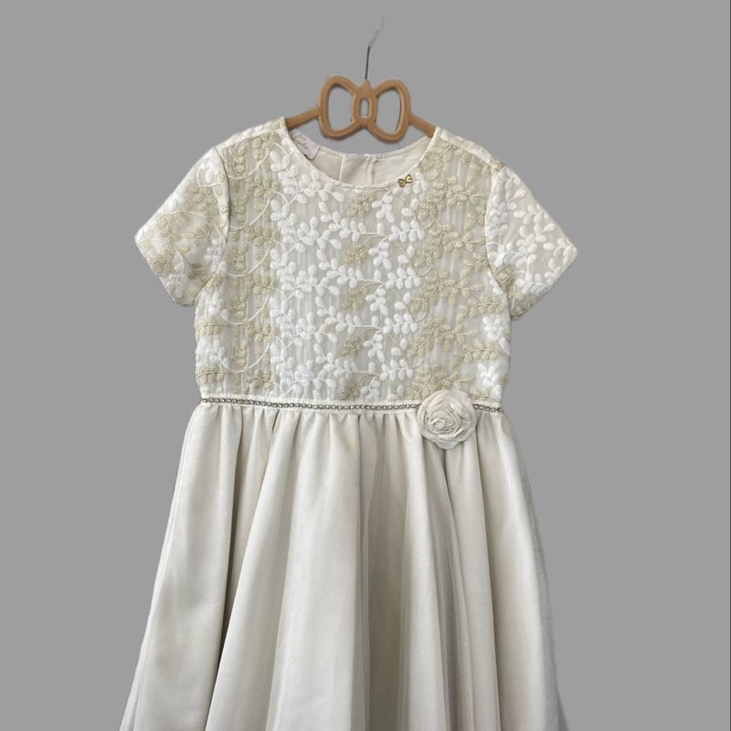 Vestido Festa Bordado Luluzinha Luluzinha Usado 89624493 enjoei