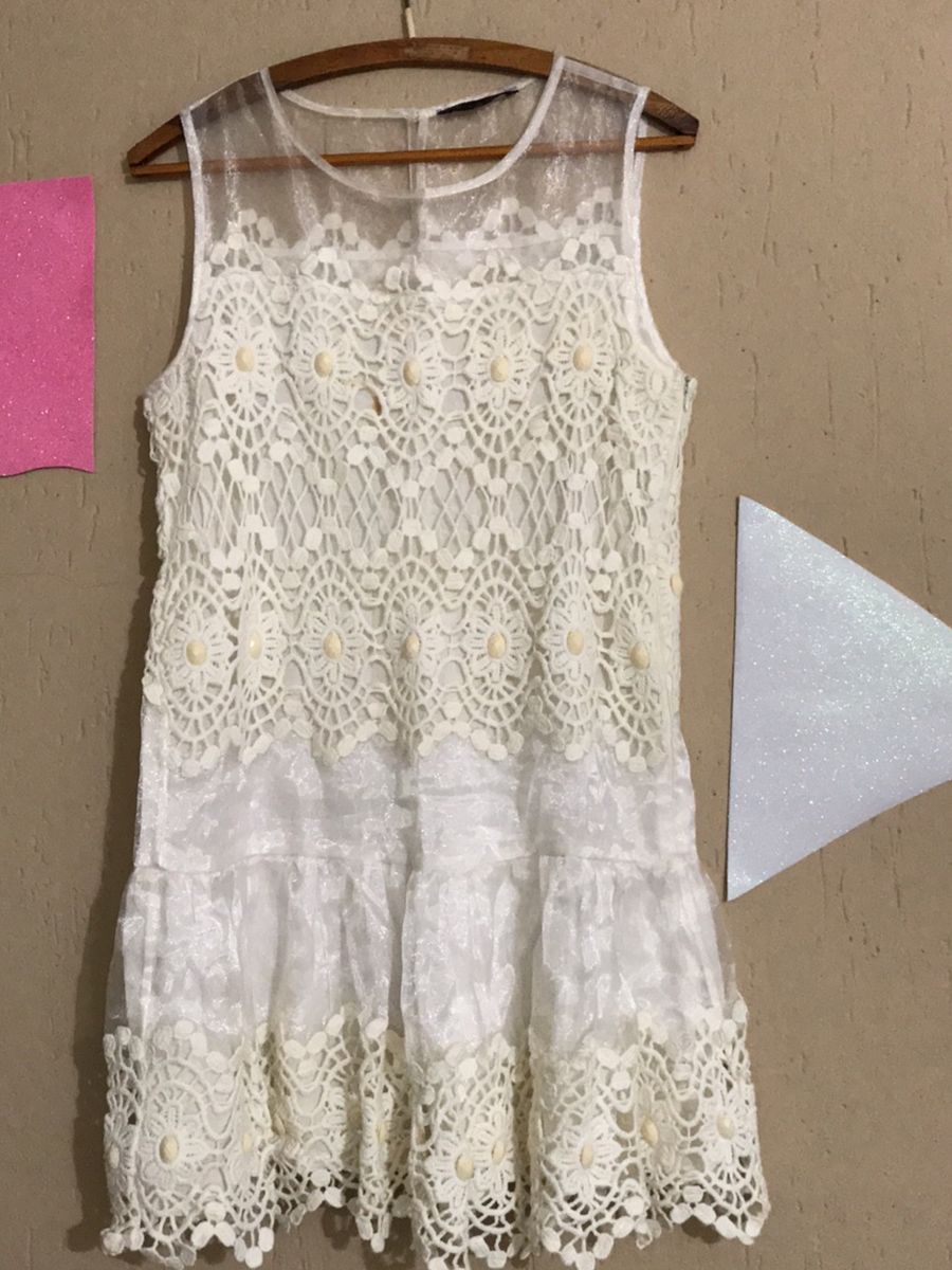 vestido para fim de ano branco