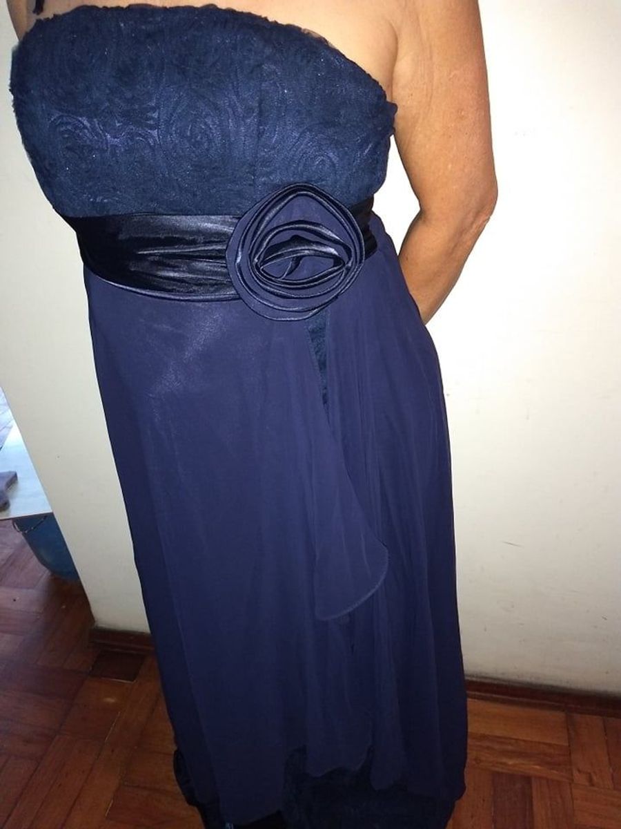 vestido de festa cetim