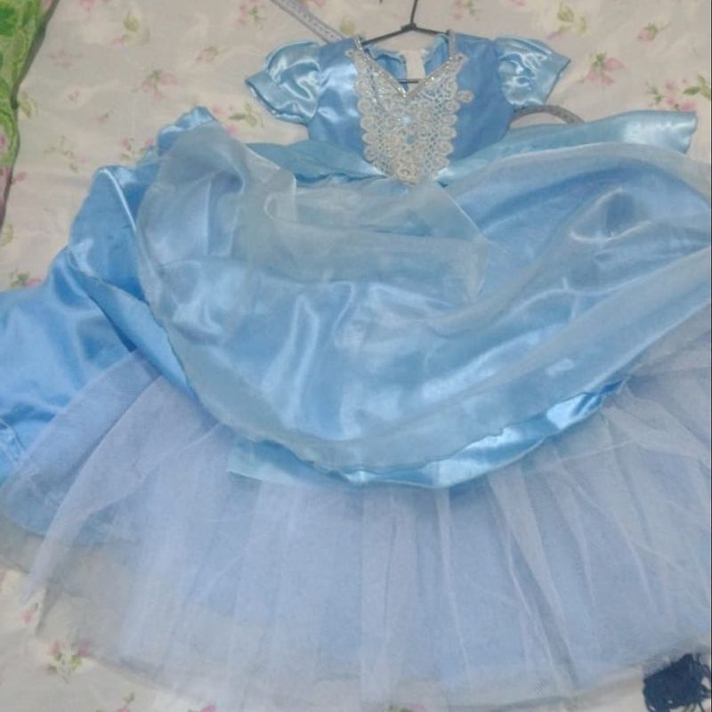 Vestido Festa Cinderela Luxo, Roupa Infantil para Menina Usado 72258518