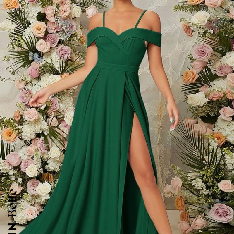 Vestido Festa Formatura Casamento Baile Verde Grande Novo