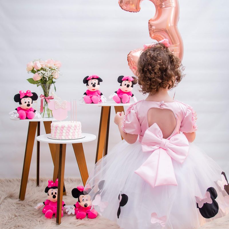 Roupas da minnie 2024 para festa infantil