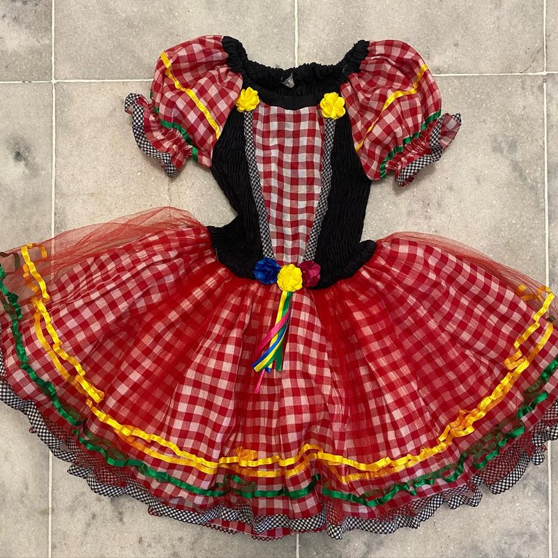 Vestido de store festa junina feminino