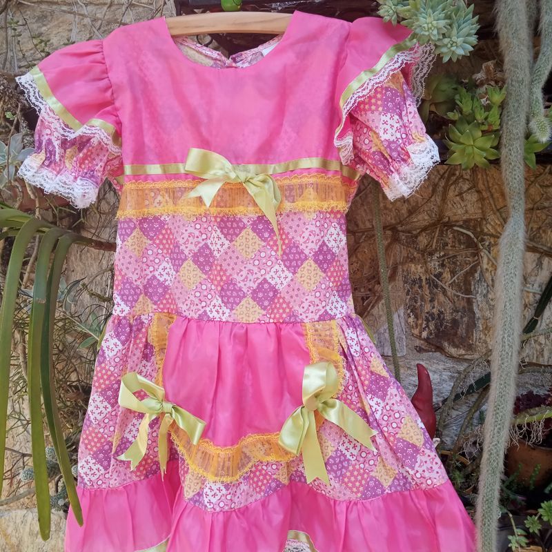 Vestido festa junina store fashion