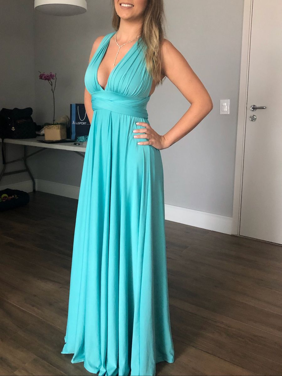 vestido festa tiffany