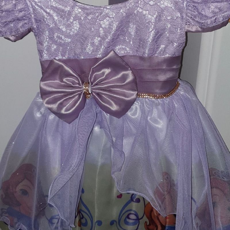 Vestido Princesa Sofia 4 Anos | Roupa Infantil para Menina Usado 81038486 |  enjoei