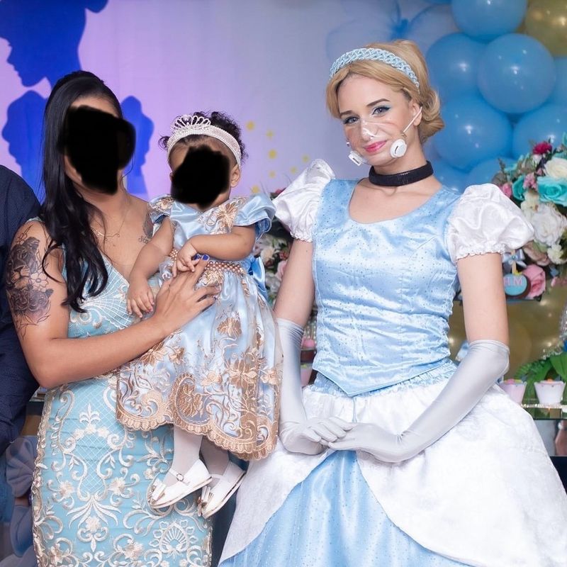 Vestido Cinderela Vestido De Luxo Mae E Filha Vestido LUXO Tal Mãe