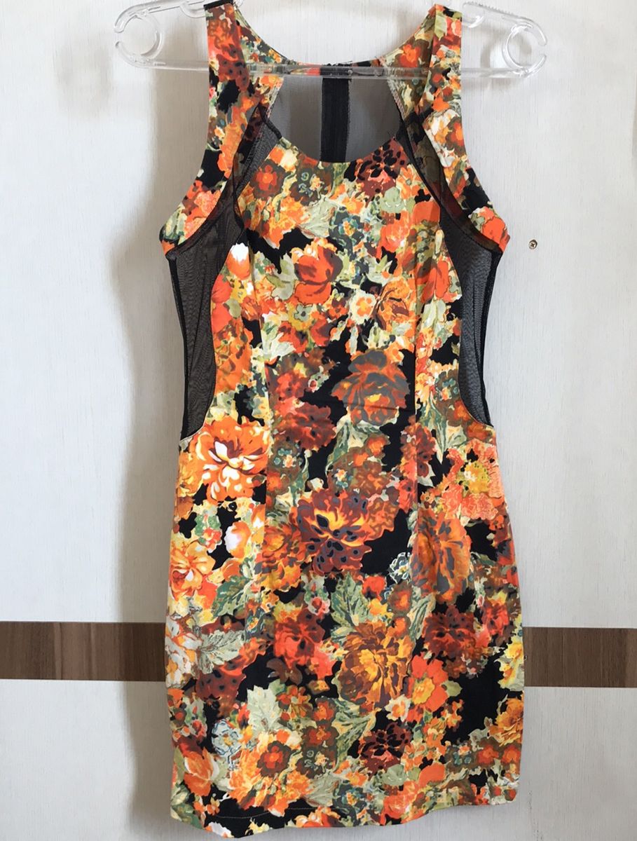 vestido festa tropical