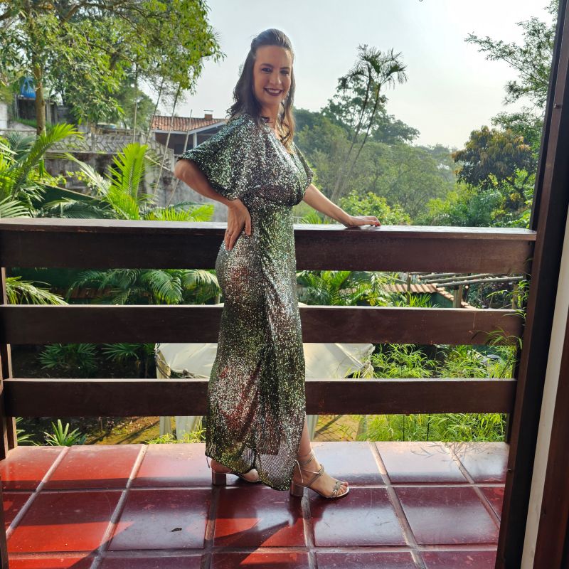 Vestido Festa Tvz Tvz Usado 91956979 enjoei