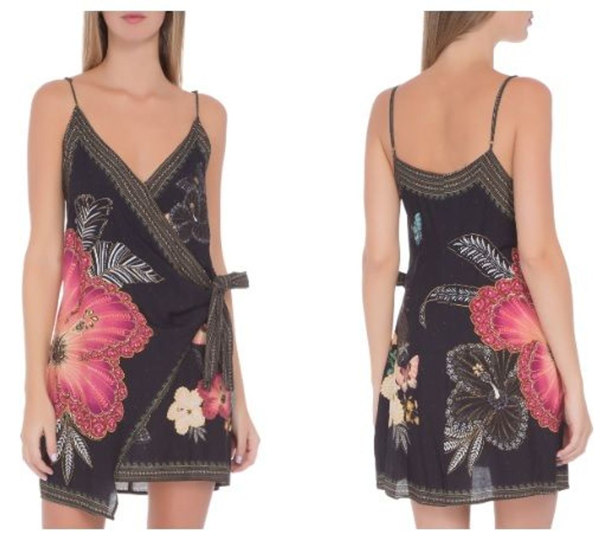 vestido flor de luz farm