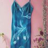 vestido floral slip dress - slip dress vintage 