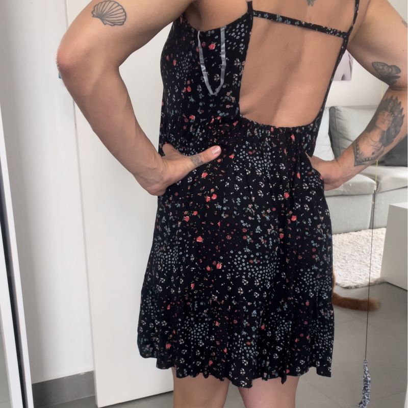 Vestido Florido Aeropostale | Aeropostale Nunca Usado 95727446 | enjoei