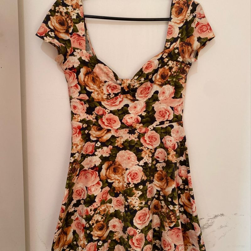 Lindo Vestido Florido Forever 21, Vestido Feminino Forever 21 Usado  75410513