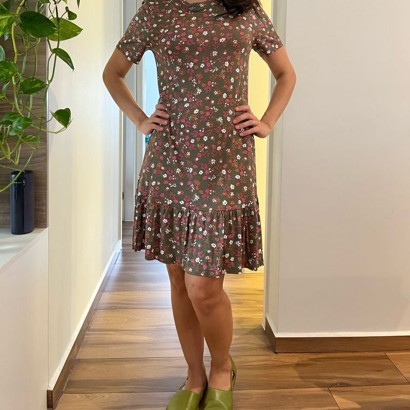 Vestido Florido Hering Tamanho P Hering Usado 81289806 enjoei