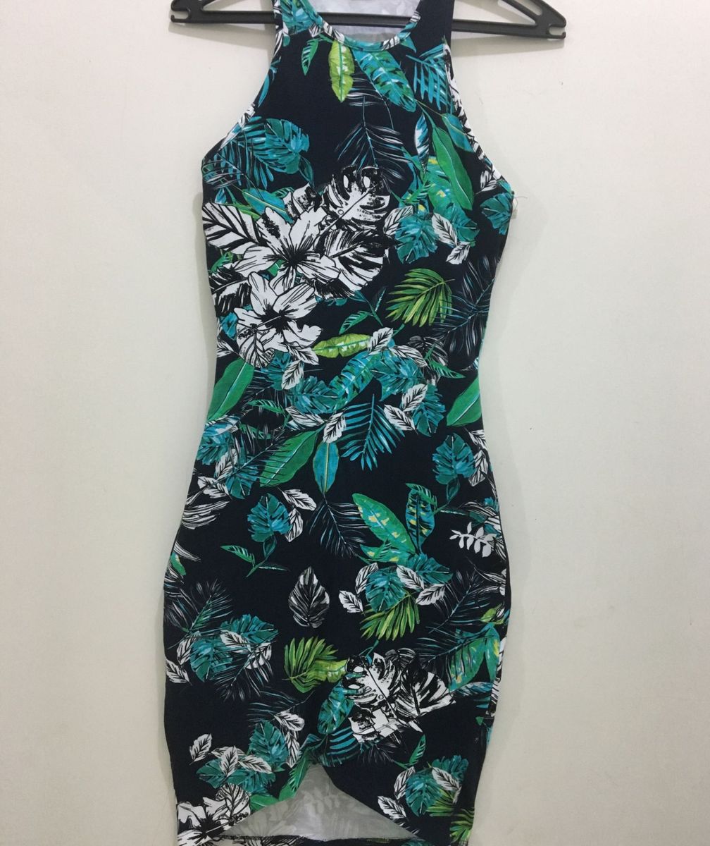vestido colcci florido