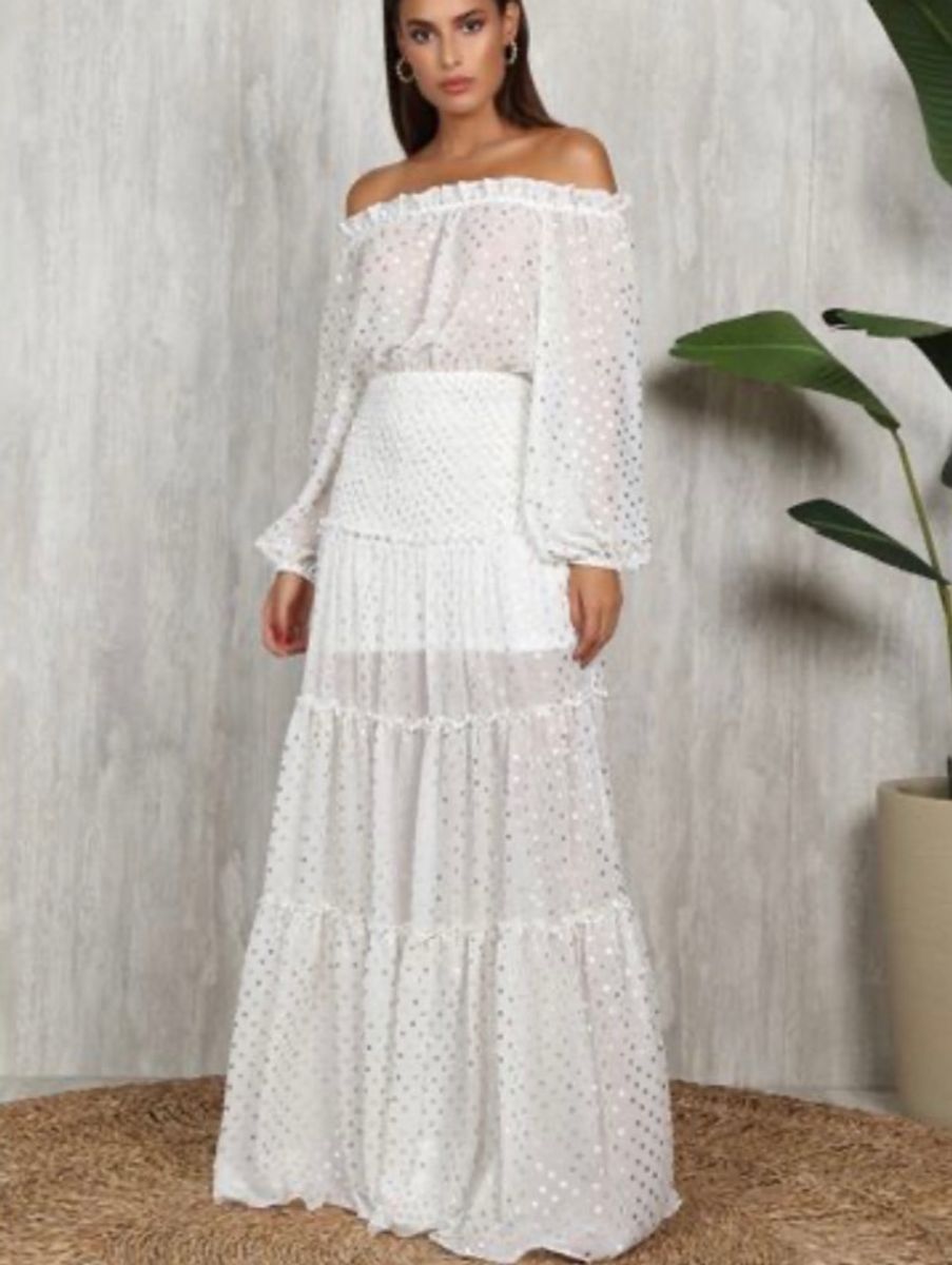 vestido ano novo branco