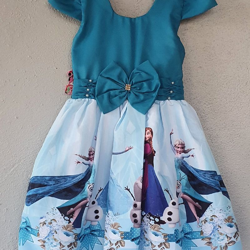 Vestido Frozen Azul