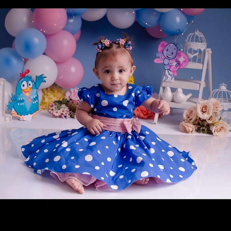 Vestido da galinha pintadinha para best sale 1 ano