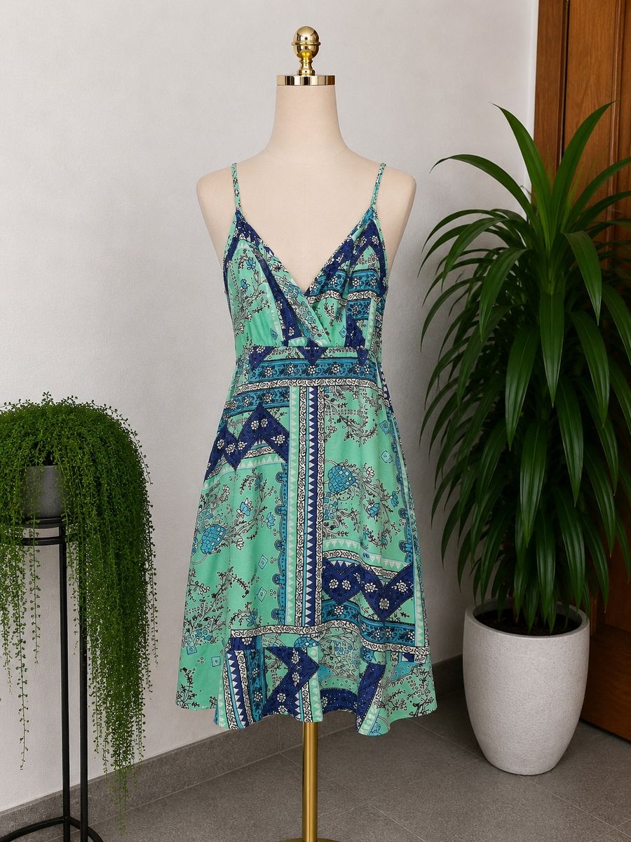 Vestido Handbook Estampado P | Vestido Feminino Handbook Usado ...