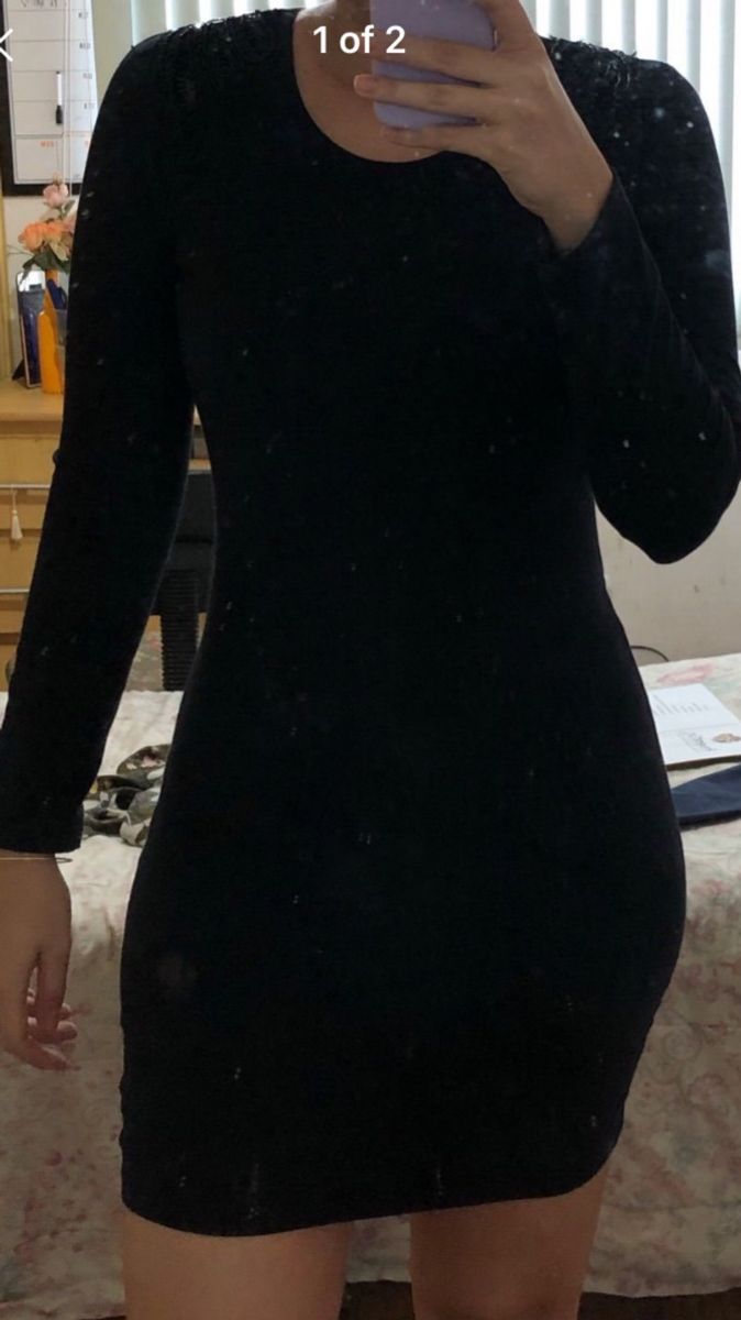 vestido hering preto