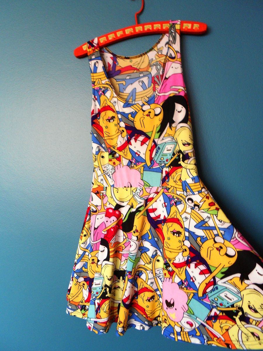 Vestido Hora de Aventura Vestido Feminino Xis Nunca Usado 1832318 enjoei
