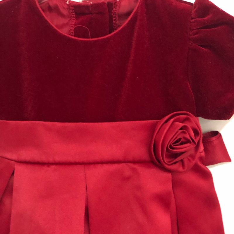 Vestidos Vermelhos De Veludo Importados Vestido De Veludo Rodado