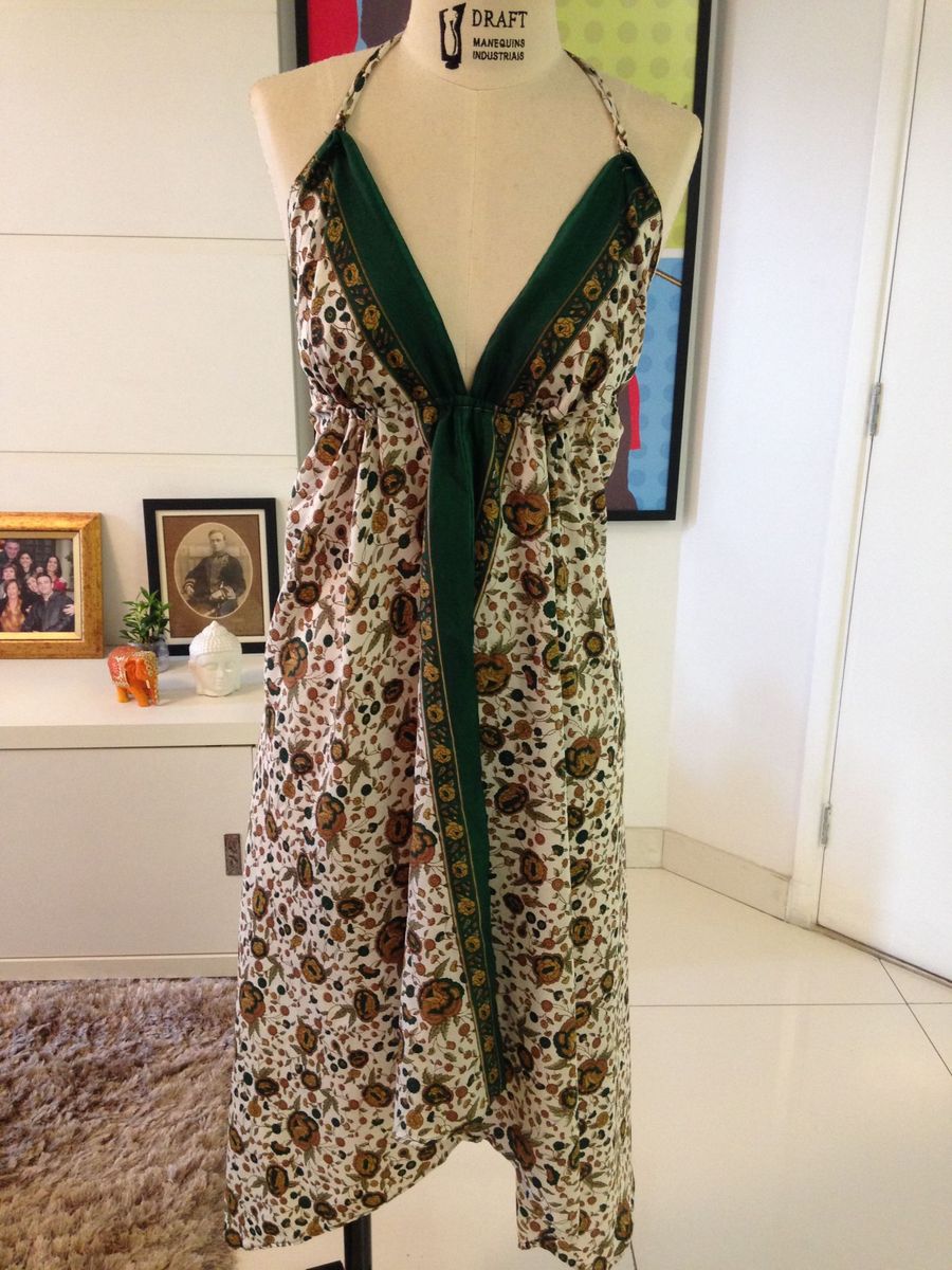 vestido indiano frente unica