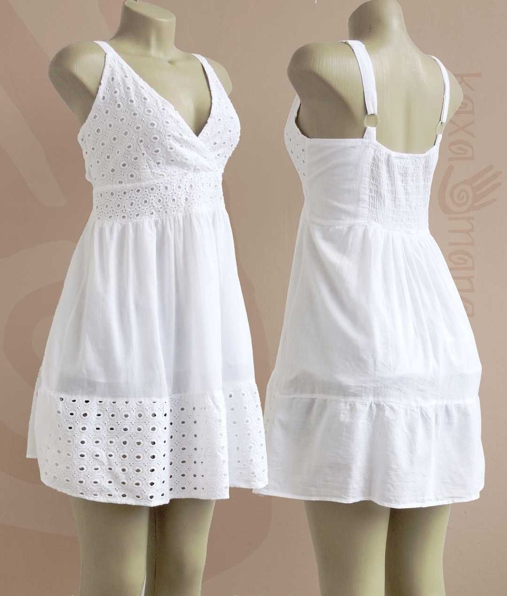 vestido hippie branco