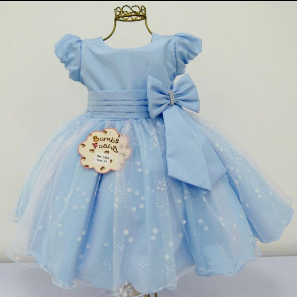 Vestido Infantil Frozen Elsa Branco Azul Aniversário Temático Festa  Fantasia Ctdlxfrozen01ano, Roupa Infantil para Menina Nunca Usado 91166655