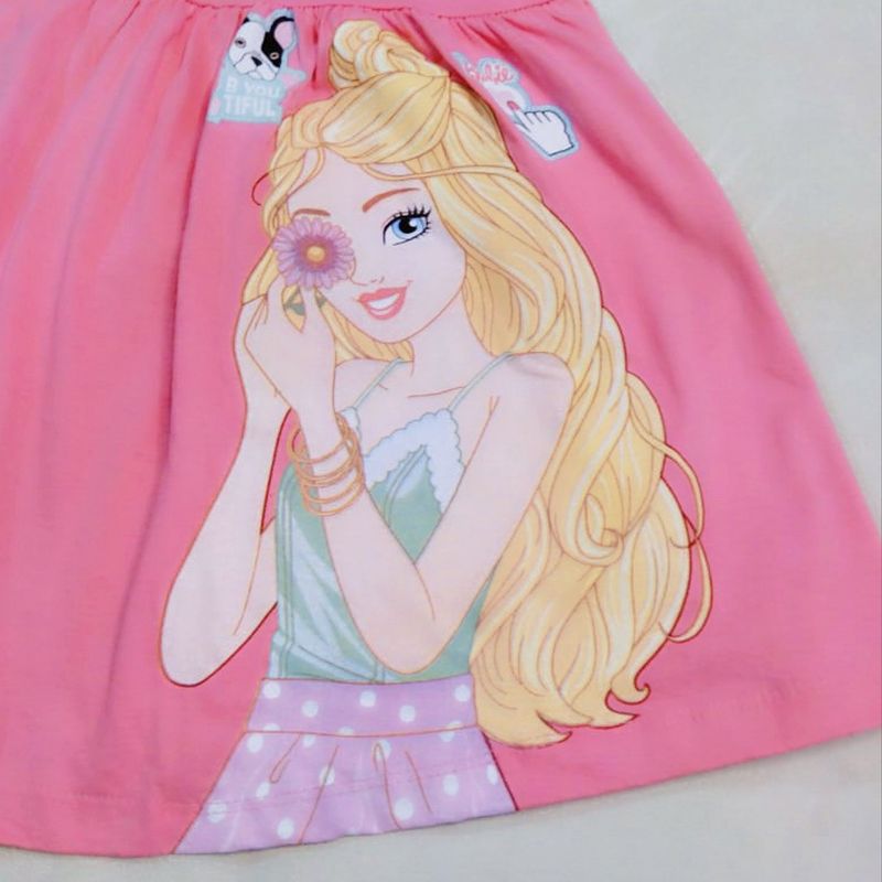 Vestido Infantil Barbie / Roupa de Menina da Barbie com Tiara, Roupa  Infantil para Menina Nunca Usado 88941184