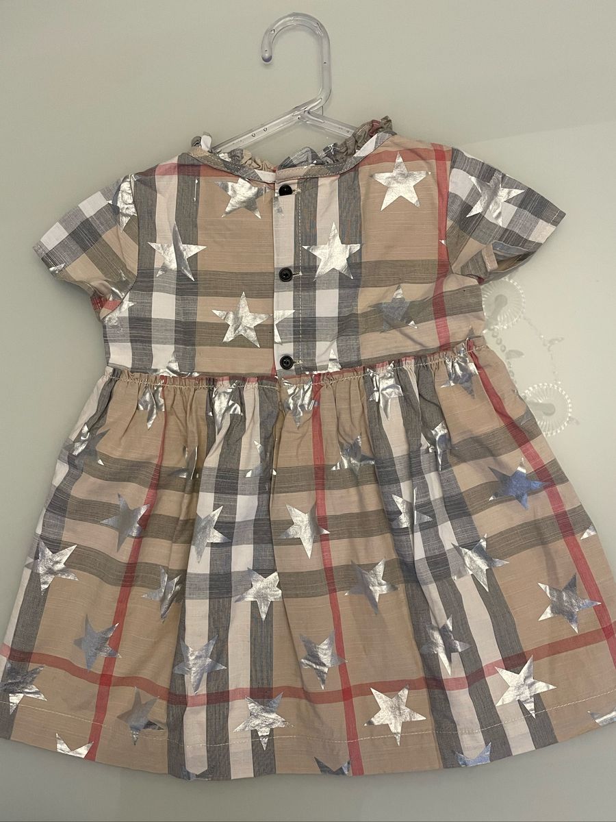 Vestido infantil burberry preço hotsell