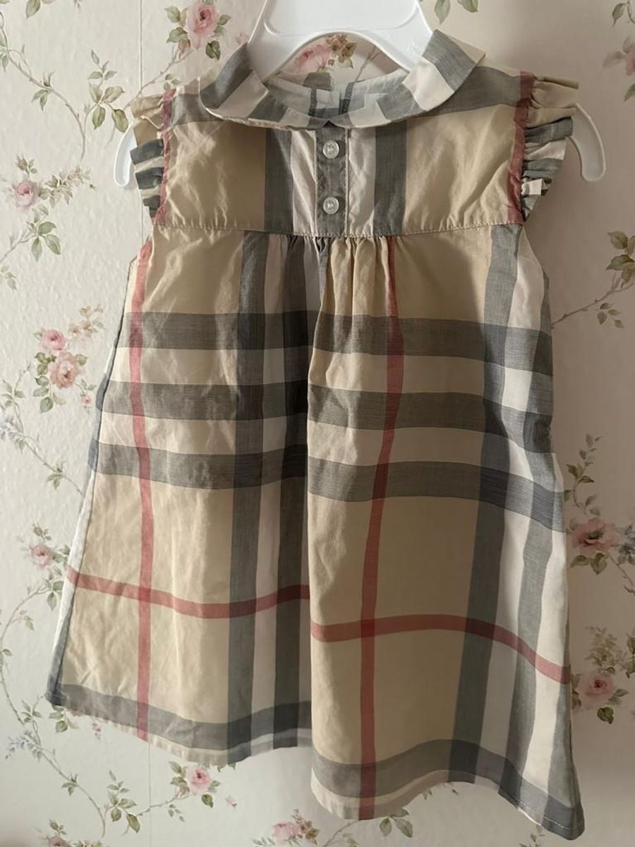 Vestido shop burberry enjoei