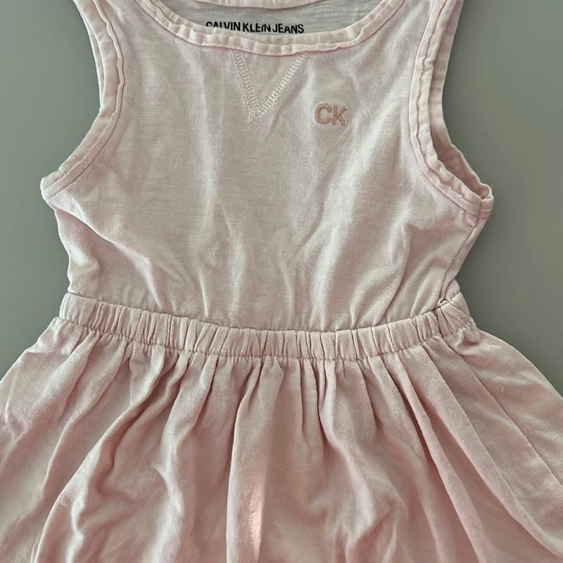 Vestido infantil 2024 calvin klein